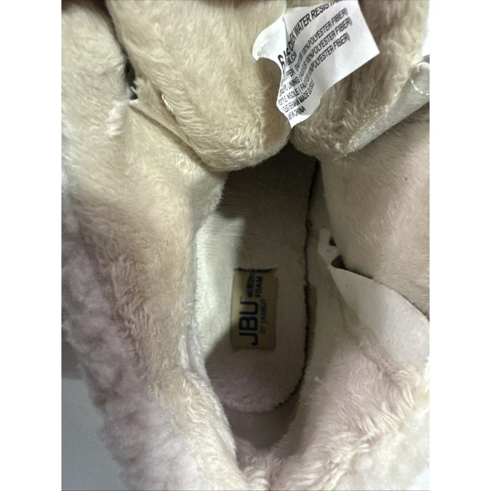 JBU by Jambu Womens Size 6M Water Resistant Faux Fur Winter Ankle Boots